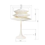 Llamba tavoline Facile Tre Ø50cm (4)