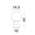 Table Lamp Kenio 24cm (7)