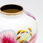 Vase Lillies Pink 37cm (6)
