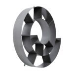 Wall Shelf Snail Silver Grey (5)