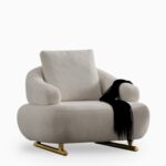 Armchair Prada Light Grey