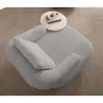 Armchair Prada Light Grey (10)