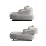 Armchair Prada Light Grey (2)