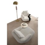 Armchair Prada Light Grey (9)