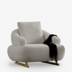 Armchair Prada Light Grey A