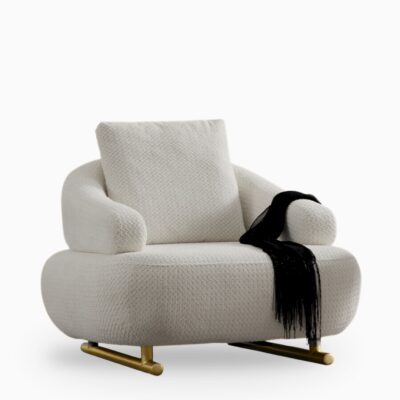 Armchair Prada Light Grey B