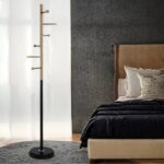 Coat Rack Serea Black Natural 175cm (2)