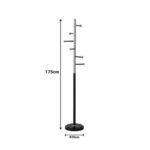 Coat Rack Serea Black Natural 175cm (7)