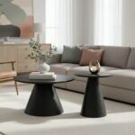 Coffee Table Donda Black Ø60cm (3)