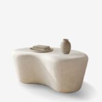 Coffee Table Fedris White 80x70cm (6)