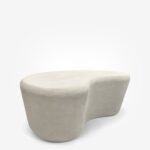 Coffee Table Fedris White 80x70cm (7)