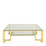 Coffee Table Gold Rush 120x120cm (13)