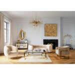 Coffee Table Gold Rush 120x120cm (3)