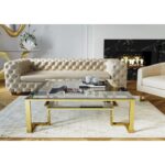 Coffee Table Gold Rush 120x120cm (4)