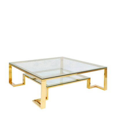 Coffee Table Gold Rush 120x120cm