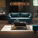 Coffee Table Gold Rush 120x120cm (6)