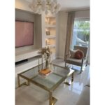 Coffee Table Gold Rush 120x120cm (7)