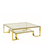 Coffee Table Gold Rush 120x120cm A