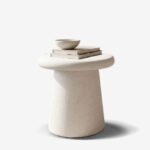 Coffee Table Herona White Ø50cm (3)
