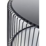 Coffee Table Wire Uno Black Ø80cm (7)