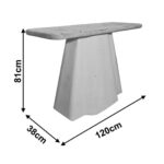 Console Loberta Natural White 120cm (6)