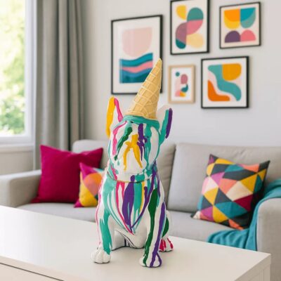 Deco Figurine Gelato Dog 35cm (2)