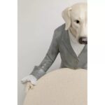 Deco Figurine Gentleman Dog Tray 29cm (13)