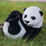 Deco Figurine Lying Panda Baby 25cm (3)