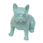 Deco Figurine Perro Sit Blue 9cm (7)