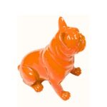 Deco Figurine Perro Sit Orange 9cm (5)