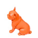 Deco Figurine Perro Sit Orange 9cm (6)