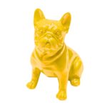 Deco Figurine Perro Sit Yellow 9cm (4)