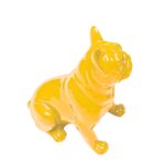Deco Figurine Perro Sit Yellow 9cm (6)