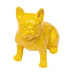 Deco Figurine Perro Sit Yellow 9cm (7)