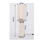 Floor Lamp Marleen Beige Boucle 130cm (15)