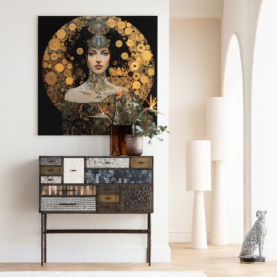 Floor Lamp Marleen Beige Boucle 130cm (2)