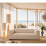 Floor Lamp Marleen Beige Boucle 130cm (5)