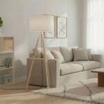 Floor Lamp PWL 1060 Natural Cream 140cm (2)