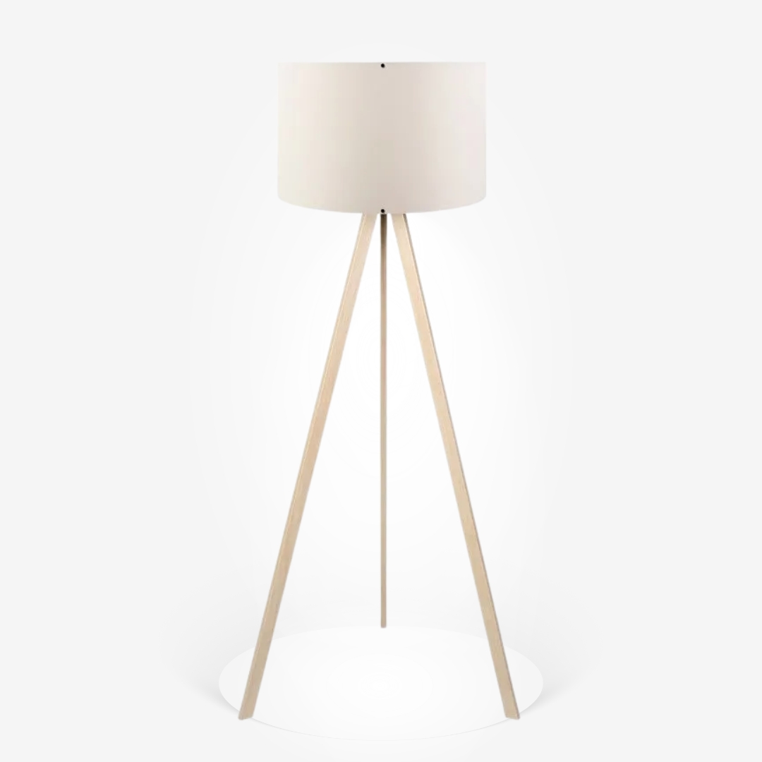 Floor Lamp PWL-1060 Natural_Cream 140cm Llambë Dyshemeje PWL 1060 Krem Natyral 140cm
