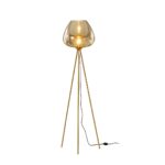 Floor Lamp Sphere Amber 146cm