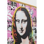 Framed Picture La Viva Woman 100x100cm (5)
