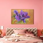 Framed Picture Violet 150x100cm (3)