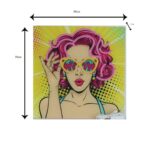 Glass Picture Beauty LED 39x39cm (10)
