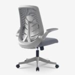 Office Chair Enrich Gray Mesh (5)