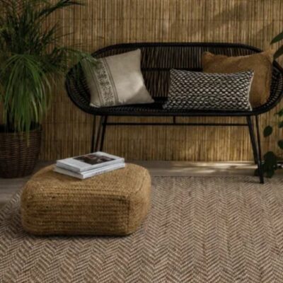 Outdoor Rug Ikan BeigeBrown 150x200cm