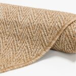 Outdoor Rug Kader Beige 150x150cm