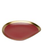 Plate Vibrations Red Ø27cm (5)