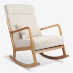 Rocking Armchair Edeldy Cream Natural