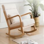Rocking Armchair Edeldy Cream Natural (2)