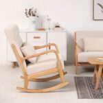 Rocking Armchair Edeldy Cream Natural (5)